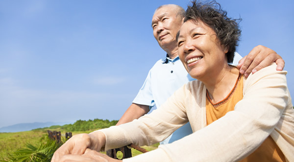 mature couple